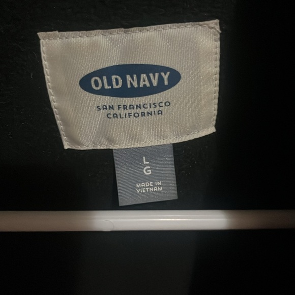 Old Navy Black Puffer Vest - Picture 2 of 2